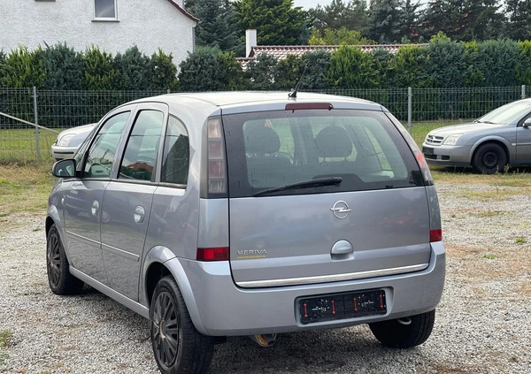 Opel Meriva cena 13900 przebieg: 84290, rok produkcji 2009 z Barwice małe 121